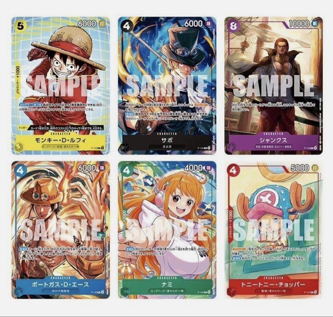 ONe Piece Mcdonalds Cards (Category: Card Packs) located in Pasig City. Submitted by trust_dailyph (Listing ID 1467285734, Image 2). Description: RARE FIND: Sealed 2025 One Piece x McDonald's Promo Pack (6 Cards) ⚡ Grab the FINAL PACK of this exclusive Japanese One Piece McDonald's collaboration! Perfect for collectors looking for rare promo cards. 🔹 Status: Brand New / Sealed 🔹 Language: Japanese 🔹 Set: 2025 McDonald's Limited Edition Promo �
