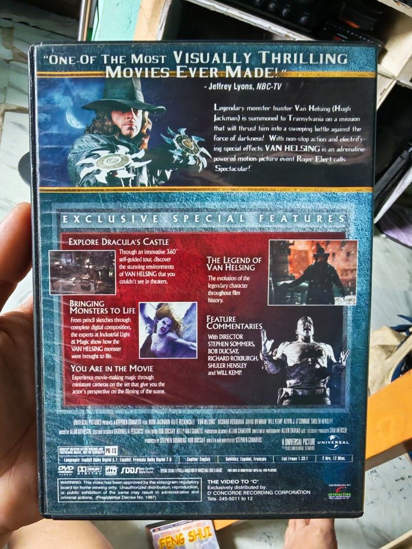 Original Collector's Disc Van Helsing (Category: CDs & DVDs) located in Carmona. Submitted by tech_hub_cavite (Listing ID 1467203439, Image 2). Description: .