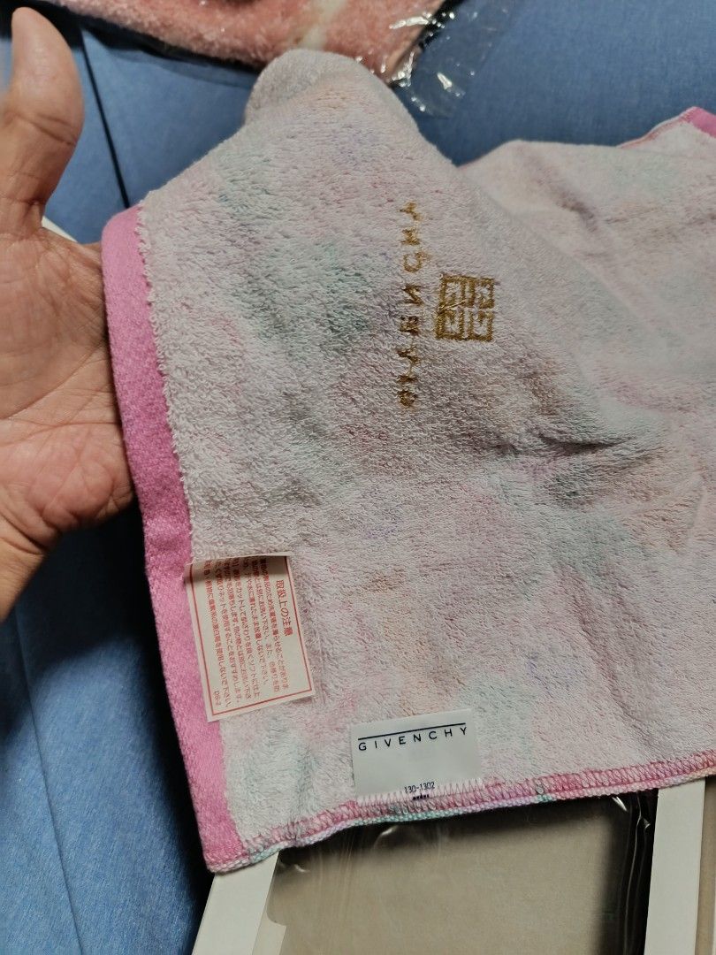 Original givenchy face towel 2 pcs (Category: Towels, Napkins & Holders) located in Quezon City. Submitted by kristal68 (Listing ID 1467357867, Image 2). Description: .