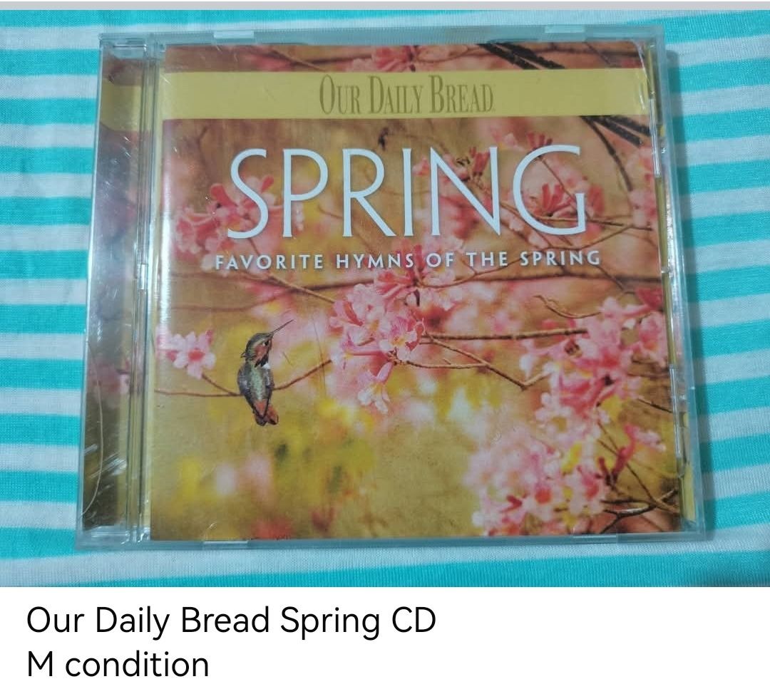 Our Daily Bread Spring CD (unsealed) (Category: CDs & DVDs) located in Dangcagan. Submitted by cd_haven5 (Listing ID 1467212722, Image 1). Description: #FORSALE #FORSALE #FORSALE #Authentic #Legit #Original We only sell original items. All items posted are on hand. Please message me for availability of the item/s because the items are also posted on my other online stores. All items are imported unless stated PH. We also accept Pre-orders. Paymen
