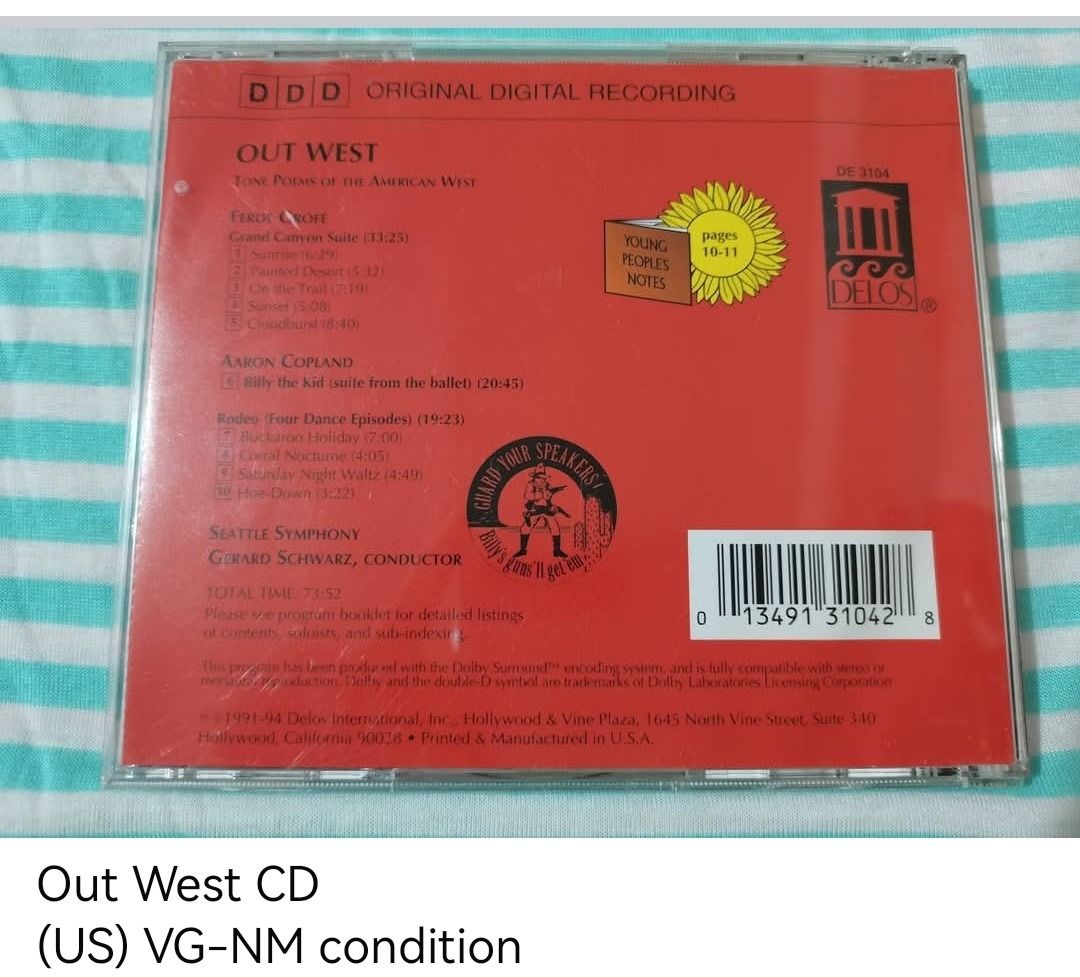 Out West CD (unsealed) (Category: CDs & DVDs) located in Dangcagan. Submitted by cd_haven5 (Listing ID 1467213172, Image 2). Description: #FORSALE #FORSALE #FORSALE #Authentic #Legit #Original We only sell original items. All items posted are on hand. Please message me for availability of the item/s because the items are also posted on my other online stores. All items are imported unless stated PH. We also accept Pre-orders. Payment Method: Gcas
