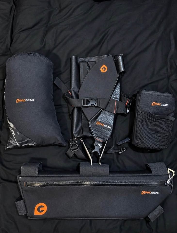 Pacgear Outdoors (Category: Bicycles) located in Valenzuela. Submitted by newhorse.27726b (Listing ID 1467202154, Image 1). Description: Aspack P3.5k w/ freebies Pacgear Feed Bag - P500 Pacgear Half Frame Bag - P1,000 Pacgear Hammock Tree Strap- P1,000 Pacgear Sadol Bag - P1,500 Valenzuela Area.