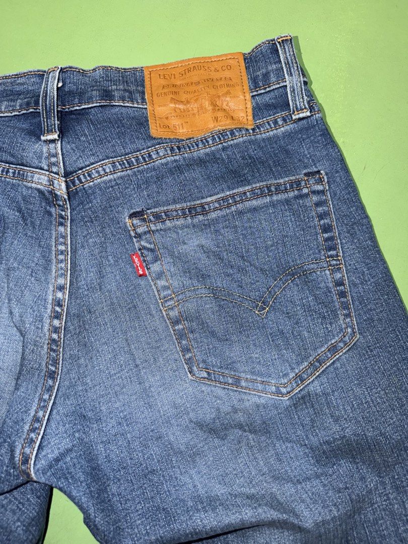 Pants (Category: Jeans) located in Pasig City. Submitted by reyeslarry11740 (Listing ID 1467318392, Image 3). Description: For Sale Levis 511 Pants Stretchable Size 29 fit 29-30 Excellent to as new condition No issue Need wash lang, see last 2 pictures 1.5k plus ship Payment 1st Pasig city.