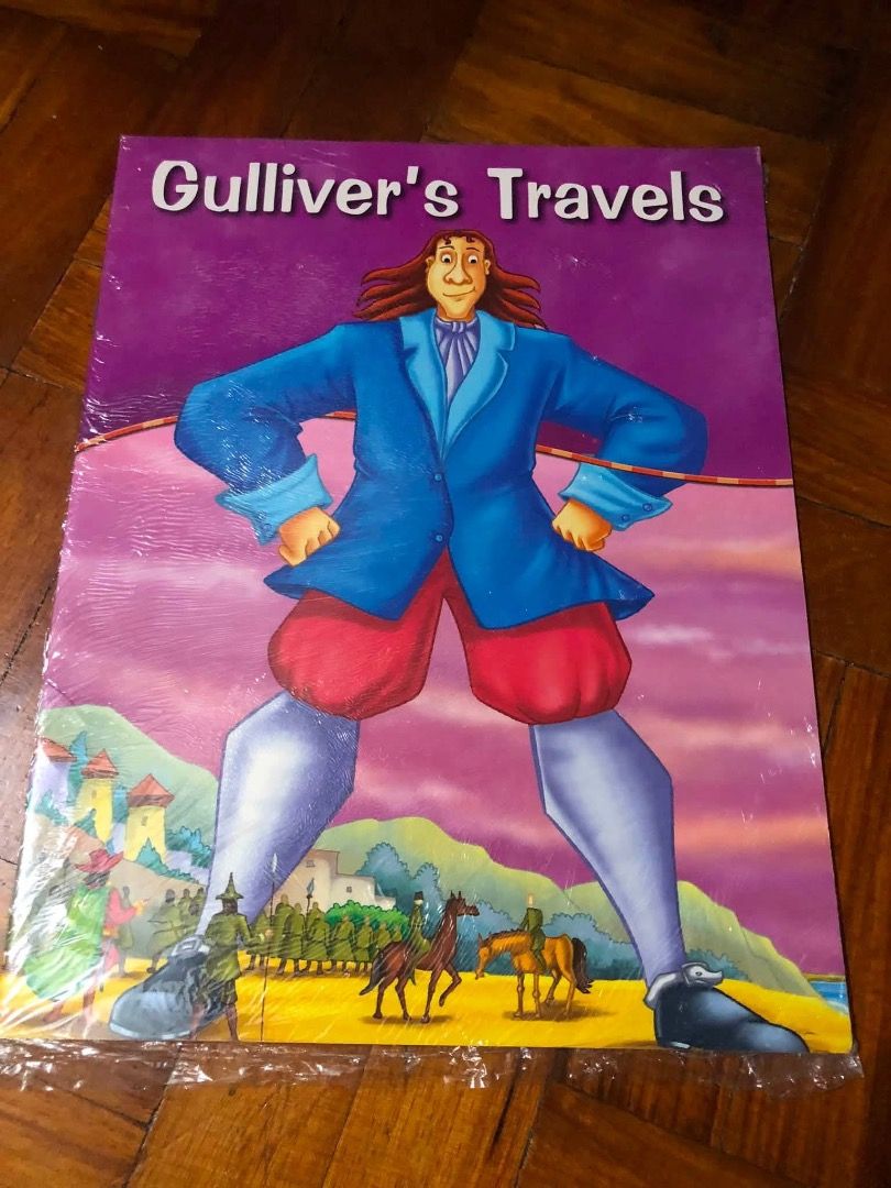 [PB] Gulliver’s Travels (Category: Children's Books) located in San Juan City. Submitted by ttanmien (Listing ID 1467324705, Image 2). Description: ⚜️✨⚜️✨⚜️✨⚜️✨⚜️✨⚜️ 💁🏻‍♀️SELLING PRICE: ₱50 Original Price: Around ₱150~₱350 💁🏻‍♀️Book Genre: Fiction, Children's fiction, Adventure, Travel, Fantasy, Proto Science 💁🏻‍♀️Book insight: The story follows the voyages of Lemuel Gulliver, a ship's surgeon who washes ashore on several remote islands aft