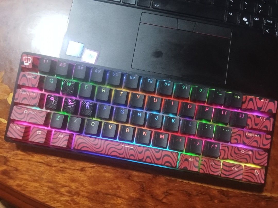 PewDiePie Ghost A1 Wireless Mechanical Keyboard (Category: Computer Keyboard) located in Cebu City. Submitted by endeimos (Listing ID 1467280317, Image 2). Description: Selling my limited edition PewDiePie mechanical keyboard. Originally bought at 11k+ PHP from the official Ghost A1 Website. Inclusion: USB Type-C Wire, USB for wireless connection, & Key cap remover tool Reason for selling: Badly needed extra funds Although quite hesitant with sel