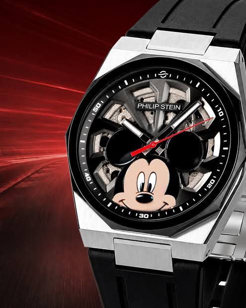 Philip Stein Mickey Mouse Racer Watch (Category: Luxury Watches) located in San Juan City. Submitted by max1520 (Listing ID 1467209201, Image 1). Description: Newly Bought Philip Stein Mickey Mouse Racer in Black Comes with all the packaging as well as the authenticity card/certificate Can do lalamove/LBC (Payment First) Meetups this monday and tuesday only on any LRT 2 Stations.