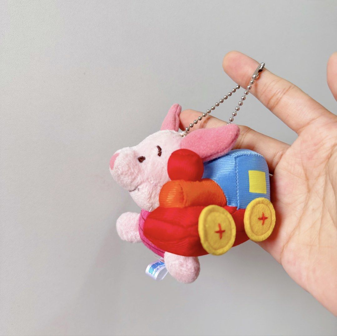 Piglet Disney SEGA keychain plush (Category: Plushies & Soft Toys) located in Manila. Submitted by ashyyel_ (Listing ID 1467356575, Image 3). Description: .