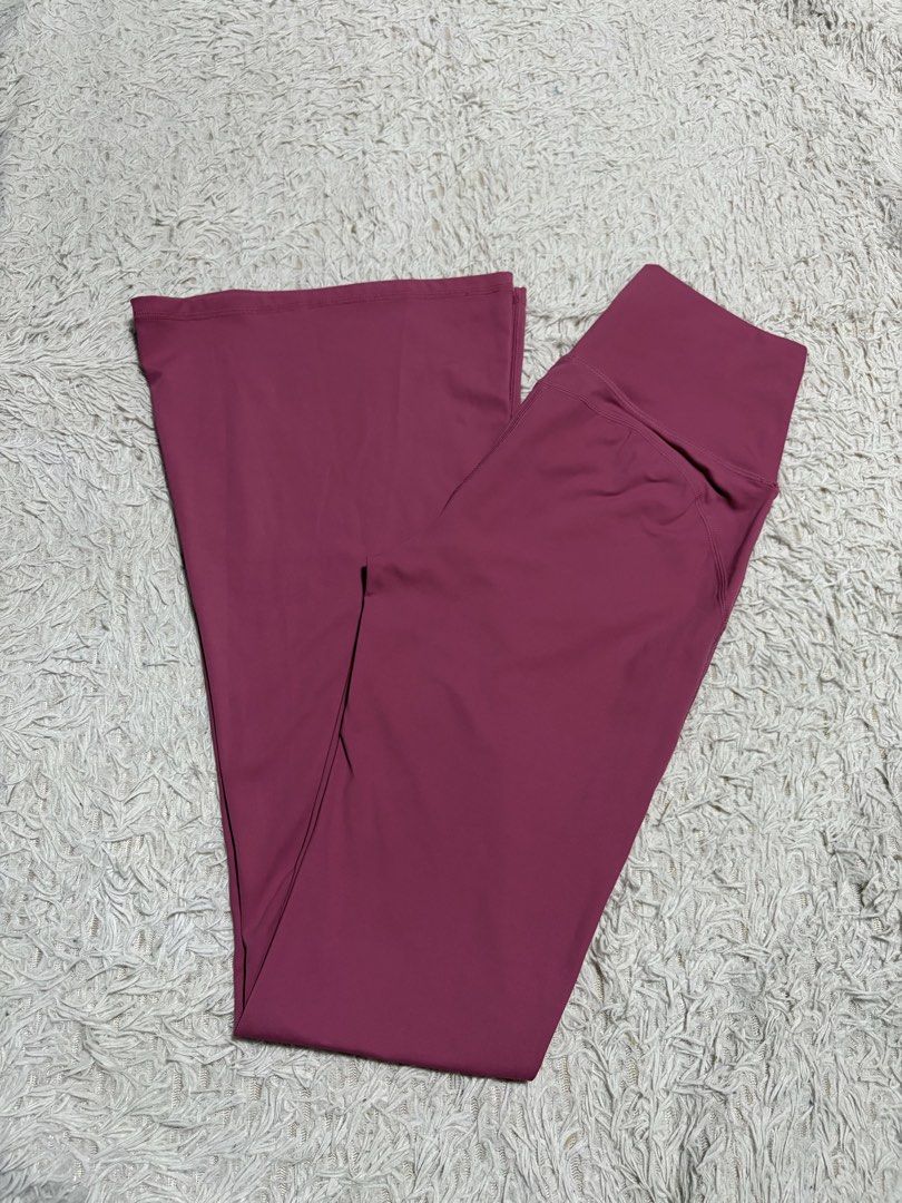 PINK FLARED LEGGINGS (Category: Other Bottoms) located in Baguio. Submitted by adi_laigne (Listing ID 1467211027, Image 3). Description: Size indicated No flaws.