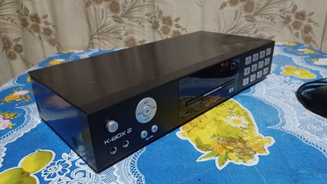 Platinum Ks40 Kbox2 karaoke player + set of push button with micro switch + remote control (Category: Blu-Ray & Media Players) located in San Pedro. Submitted by remieyatco (Listing ID 1464157045, Image 2). Description: - Platinum K-Box 2 Karaoke Player - Plays DVD and USB - Includes remote control and RCA cables only -Comes with extra karaoke buttons and switches - Tested and confirmed working - Ideal for parties and home entertainment A little 