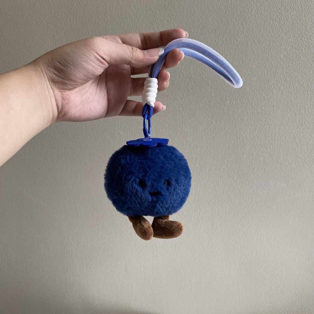 Plush Blueberry Keychain/Charm (Category: Plushies & Soft Toys) located in San Pedro. Submitted by jellybean.co (Listing ID 1467237512, Image 1). Description: .