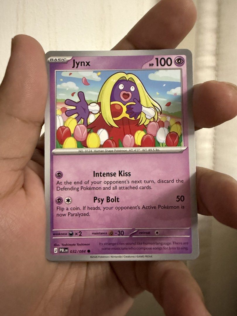 Pokemon Pitch Black Jynx 032/084 Psychic Type (Category: Raw Singles) located in Marikina City. Submitted by jpcollectiblesph (Listing ID 1467355403, Image 1). Description: .