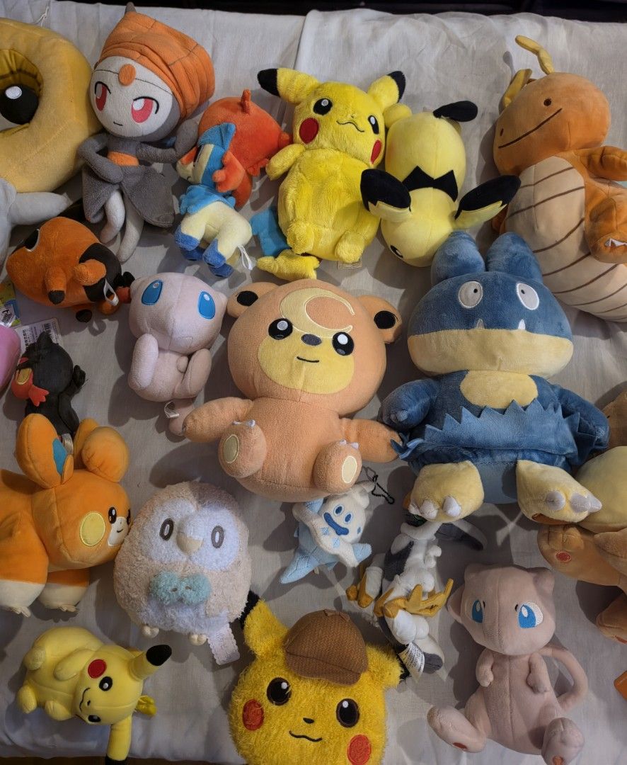 Pokemon Plushies/Stuffed Toys (Category: Plushies & Soft Toys) located in San Mateo. Submitted by miroscollection (Listing ID 1467305819, Image 3). Description: Pokemon Plush Toy/Stuffed Toy for Sale. Price starts at 100. Discount for bundles. Marami po ako Pokemon plushies. Please check my profile. Location: San Mateo Rizal Meetup at SM San Mateo Delivery via Lalamove or J&T Feel free to inquire. Thank you. .