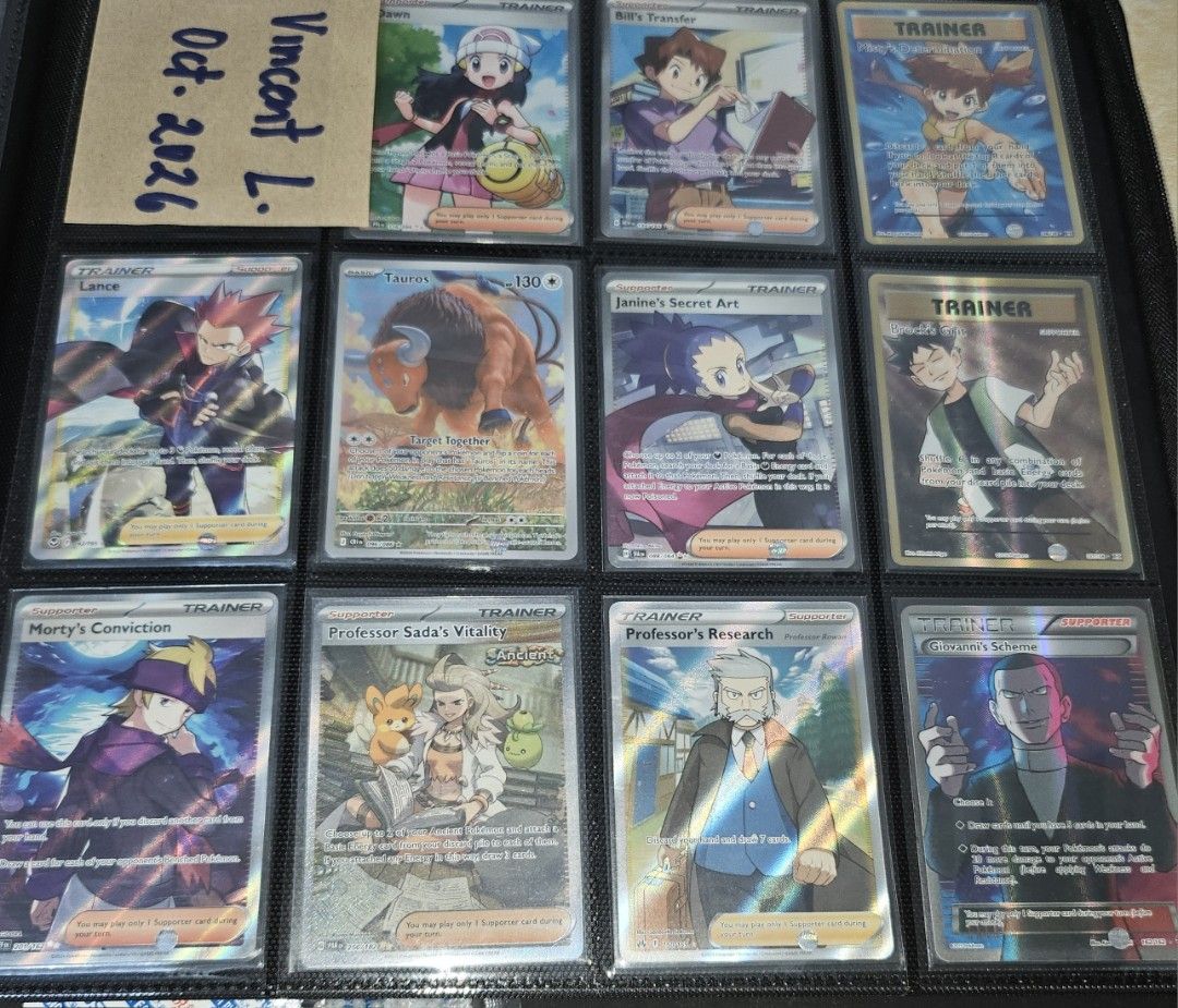 Pokemon TCG / Pokemon Cards Hits (Category: Other Merchandise) located in Las Pinas. Submitted by josephlatosa14 (Listing ID 1467308982, Image 2). Description: Leftover cards from previous sale Lv. X Full Art Trainers Lapras Rotom (SR from Rising Rivals) Sui Cards (Artist) / cute cards Latios Latias Collector pricing based on condition. PM me for inquiries.
