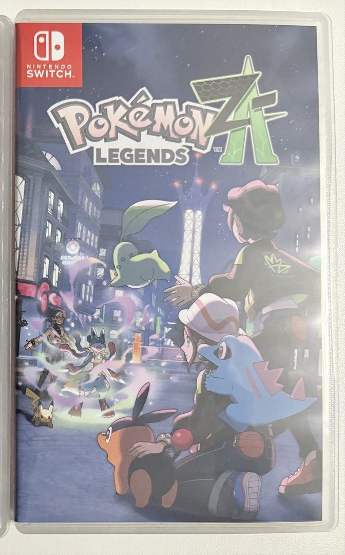 Pokémon Legends Z-A Nintendo Switch Game Card (Category: Nintendo) located in Manila. Submitted by happywhitedog (Listing ID 1467315913, Image 1). Description: - First owner - Nintendo Switch - Includes: Original case - Condition: Tested, works great, and well maintained.
