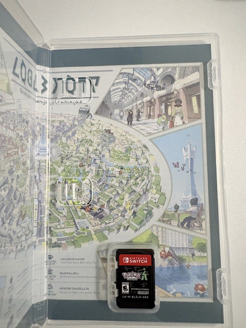 Pokémon Legends Z-A Nintendo Switch Game Card (Category: Nintendo) located in Manila. Submitted by happywhitedog (Listing ID 1467315913, Image 2). Description: - First owner - Nintendo Switch - Includes: Original case - Condition: Tested, works great, and well maintained.