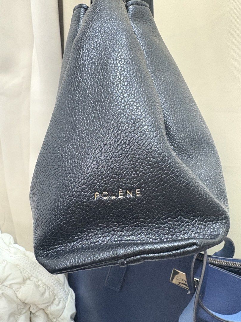 Polène Neuf Black Leather Shoulder Bag (Category: Luxury Bags & Wallets) located in Quezon City. Submitted by geminiselection (Listing ID 1467361593, Image 3). Description: - NO ISSUE - UKAY SOURCED .