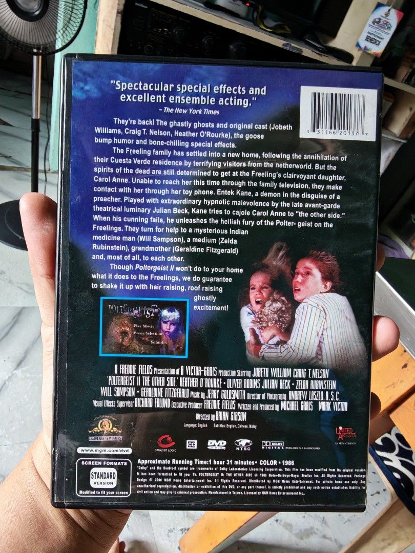 Poltergeist 2 Original Vintage Disc (Category: CDs & DVDs) located in Carmona. Submitted by tech_hub_cavite (Listing ID 1467199955, Image 2). Description: .
