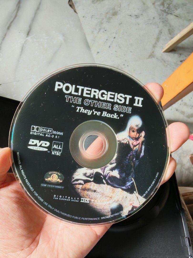 Poltergeist 2 Original Vintage Disc (Category: CDs & DVDs) located in Carmona. Submitted by tech_hub_cavite (Listing ID 1467199955, Image 3). Description: .