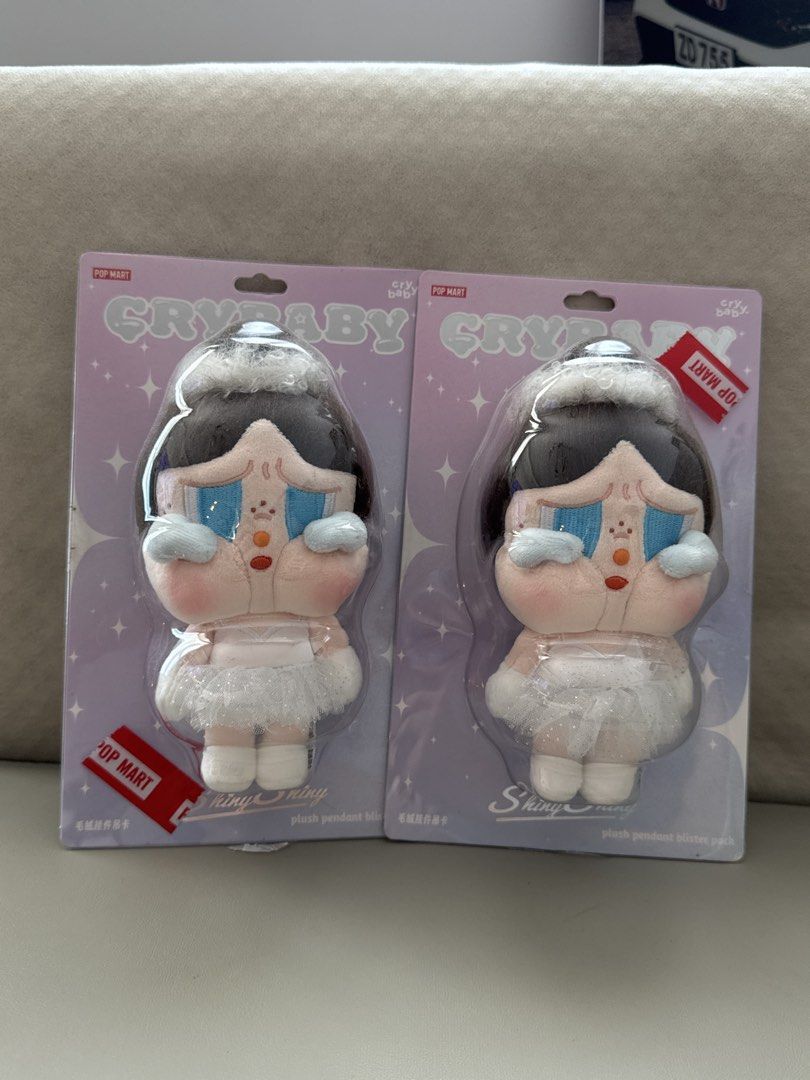 Pop Mart Crybaby Shiny Shiny 毛絨掛件盲盒 （分類：設計師玩具及盲盒）位於 Hong Kong。 由 sogin 提交（商品編號 1467211995，圖片 1）。簡介： PopMartCrybabyShinyShiny系列毛絨掛件$100x1 大埔交收／順豐到付。