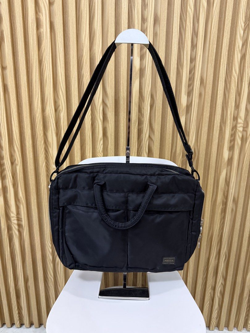 Porter Yoshida & Co. Tanker 2 way Document Bag (Category: Briefcases) located in Cavite. Submitted by PRIVATE.Selection (Listing ID 1467347331, Image 2). Description: Porter Yoshida & Co. Tanker 2 way Document Bag Good as New No Issue .