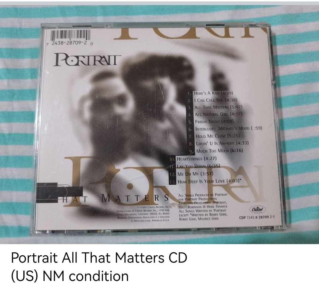 Portrait All That Matters CD (unsealed) (Category: CDs & DVDs) located in Dangcagan. Submitted by cd_haven5 (Listing ID 1467234167, Image 2). Description: #FORSALE #FORSALE #FORSALE #Authentic #Legit #Original We only sell original items. All items posted are on hand. Please message me for availability of the item/s because the items are also posted on my other online stores. All items are imported unless stated PH. We also accept Pre-orders. Pay