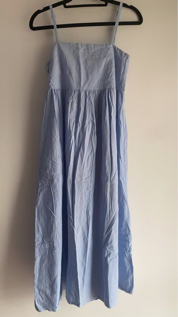 Powder Blue Sleeveless Dress (Category: Dresses) located in Quezon City. Submitted by shopmariascloset_ (Listing ID 1467188727, Image 1). Description: .