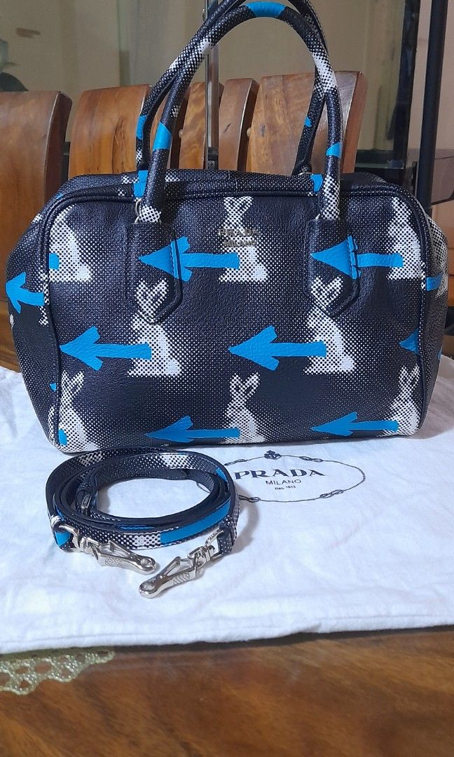PRADA (Category: Luxury Bags & Wallets) located in Tayabas. Submitted by lizwyne24 (Listing ID 1467171919, Image 3). Description: PRADA VITELLO DAINO RABBIT PRINT.