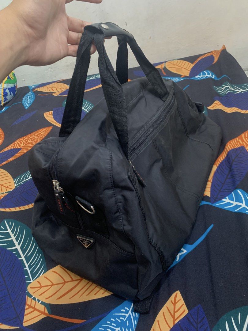 PRADA TRAVEL 2 way backpack (Category: Luxury Bags & Wallets) located in Tarlac. Submitted by zain-zaniyah (Listing ID 1467350207, Image 1). Description: .
