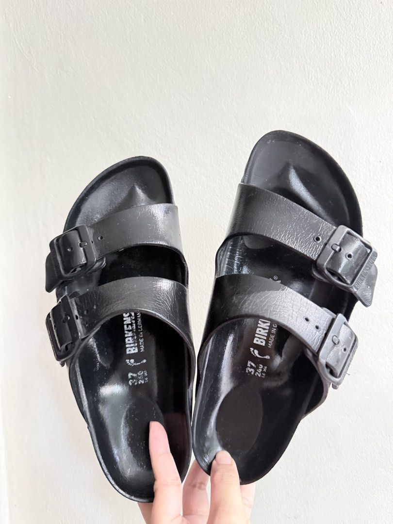 Preloved All size US7-8 (Category: Shoe inserts) located in Manila. Submitted by rachelle1919 (Listing ID 1467354826, Image 1). Description: Birks black size 38- 300 Birks Green size 38- 300 Michaela sandals size 38- 250 Joy and Mario studs sandals- 200 Fitflop size 38- 250 converse size 7- 350 Puma size 7- 250 Micheal kors fur slipper size 7- 300 Joy and Mario gold size 8- 200 Steve madden rubber shoes size 7.5-8- 1,500 .