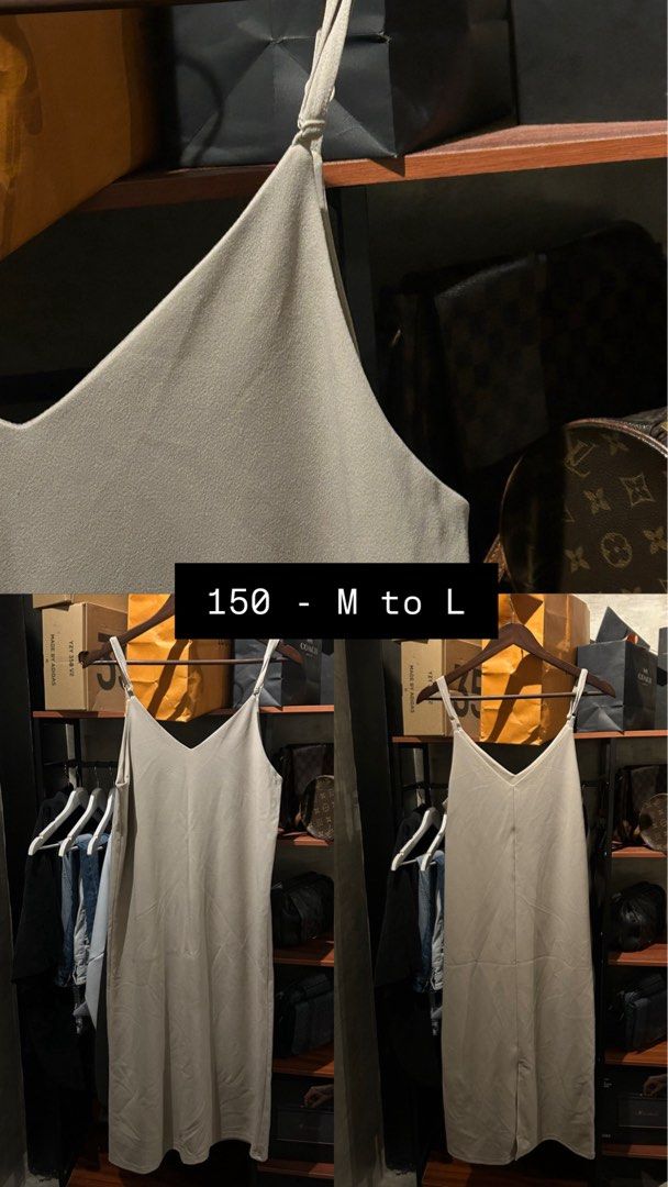 PRELOVED CLOTHES (Category: Dresses) located in Manila. Submitted by _selinarishma (Listing ID 1467285837, Image 3). Description: Preloved clothes only for ₱150 pesos Sizes are medium to large.