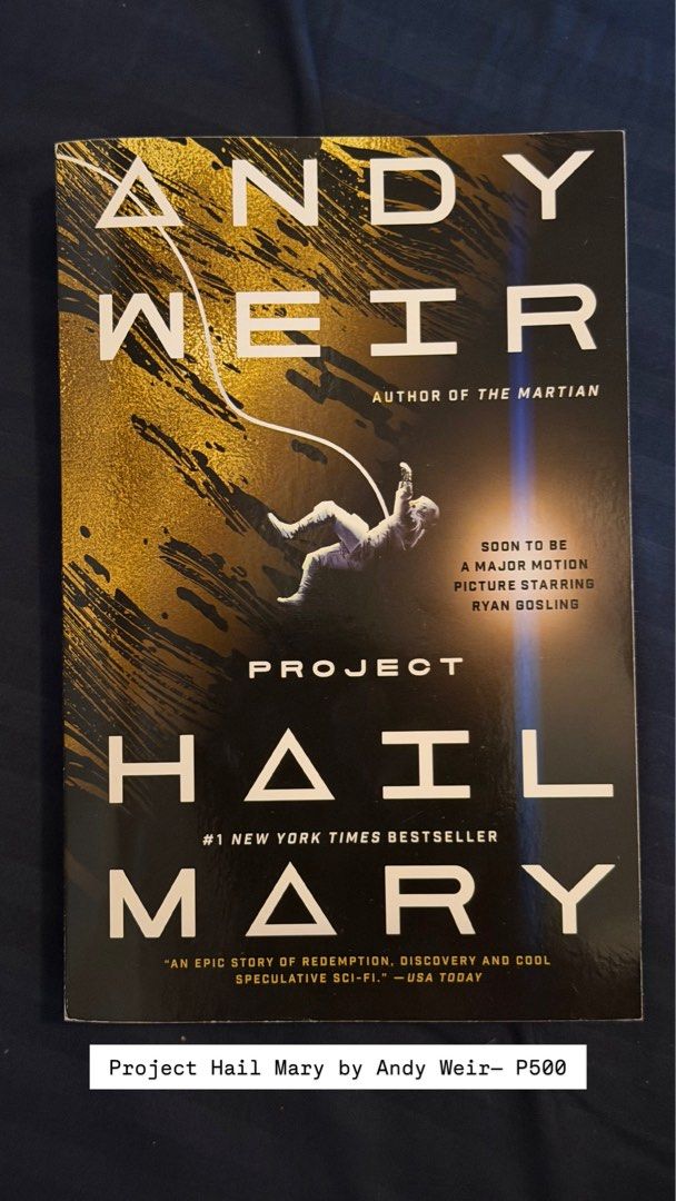 Project Hail Mary (Category: Storybooks) located in Quezon City. Submitted by _solariiii (Listing ID 1467279679, Image 1). Description: .