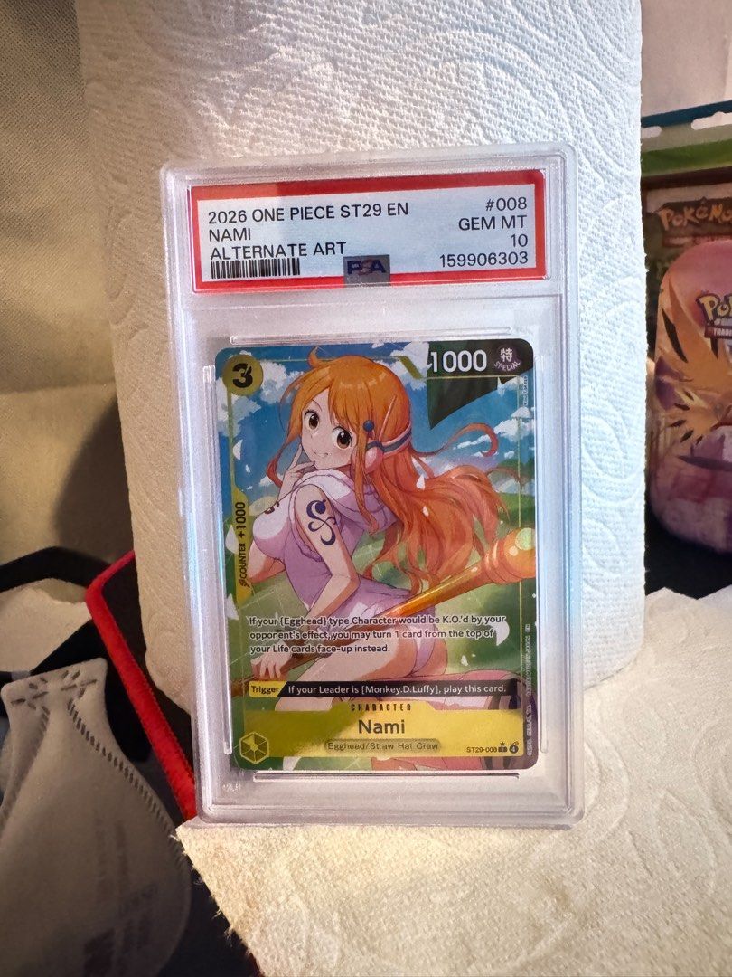Nami ST29-008 Special (Category: Graded Singles) located in Manila. Submitted by marklawren49186 (Listing ID 1467342829, Image 1). Description: send your offers lang po!.