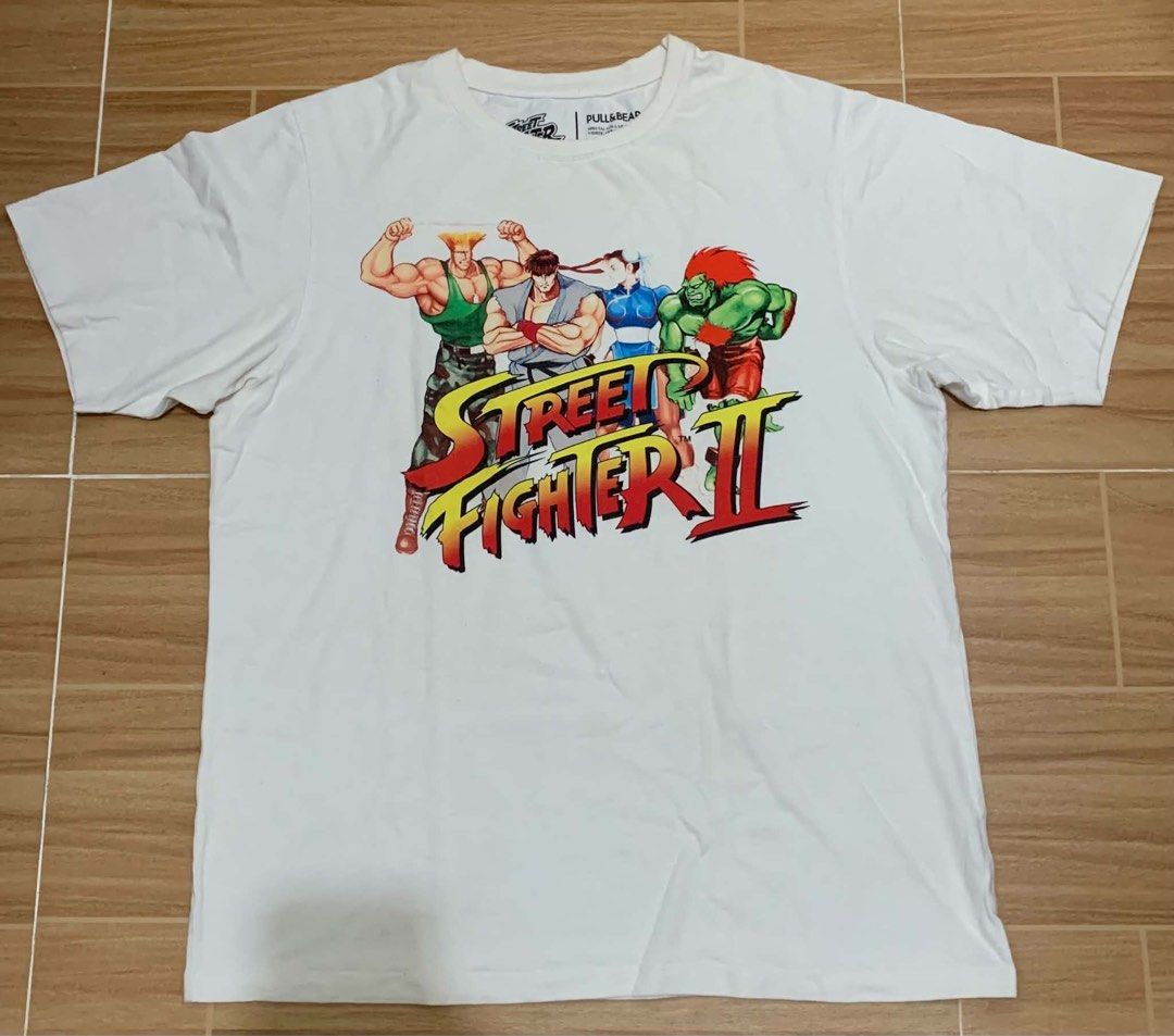Pull&Bear Street Fighter II Graphic Tee Size M (Category: Tshirts & Polo Shirts ) located in Bacolod City. Submitted by delsolo (Listing ID 1467304196, Image 2). Description: PULL&BEAR Street fighter - ₱300 * L26 * W20 * EUR Medium.