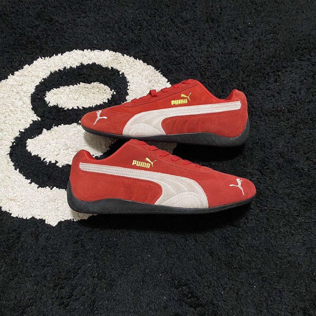 Puma speedcat (Category: Sneakers) located in Danao, Cebu. Submitted by sneaks_cebu (Listing ID 1467176456, Image 1). Description: Puma Speedcat Size 10us 28cm -no major issues Php 2,450 .