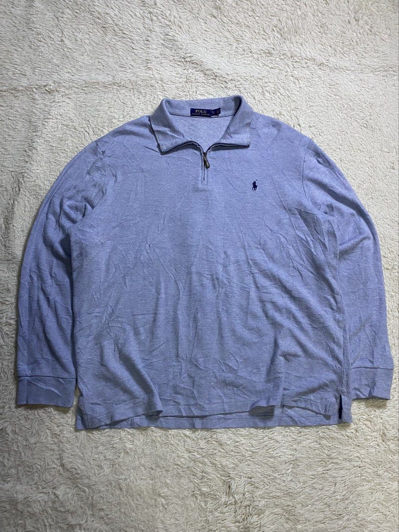 Quarter zip Ralph Lauren Sky Blue (Category: Coats, Jackets and Outerwear) located in Cavite. Submitted by nld_thrift (Listing ID 1467275676, Image 1). Description: Quarter zip Ralph Lauren Sky Blue W 26Inch L 28 INCH XLarge on tag FLAW (CHECK DETAILS) No refund/ no return, ask before buy, all sales are final. IF YOU ARE IN DOUBT ABOUT ANY DETAILS OF THE ITEM YOU’RE PURCHASING PLEASE FEEL FREE TO CONTACT US .