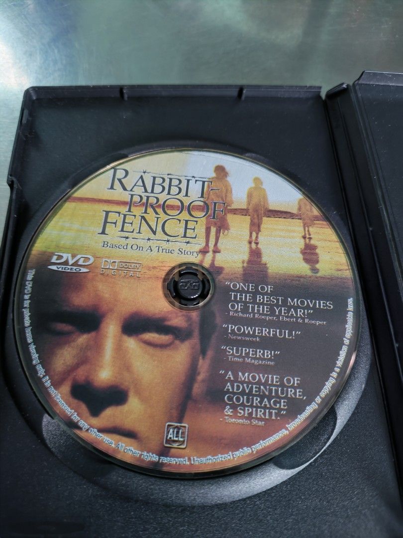 Rabbit Proof Fence (Category: CDs & DVDs) located in Carmona. Submitted by tech_hub_cavite (Listing ID 1467227800, Image 3). Description: .