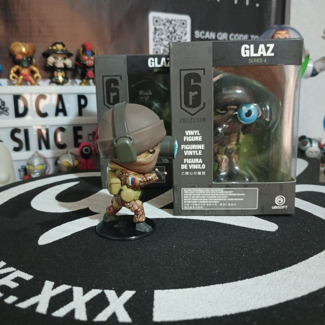 Rainbow six glaz ser.4 Ubisoft 20$ SRP (Category: Action & Battle Toys) located in Batangas. Submitted by D.CAP (Listing ID 1467302347, Image 2). Description: For Sale:⬇️ 🛒 Rainbow six glaz ser.4 Ubisoft 20$ SRP 🅿️ 250.00 each + SF Yours ✅ 3-4inches figs. 📦 As-is condition nabili ko siya sa japan surplus. *Original with Markings *Check picture for details *With Box 📌 Batangas city Location 📦 Ship Nationwide (J&T D2D/LBC SFcop) 📩 DM for spee