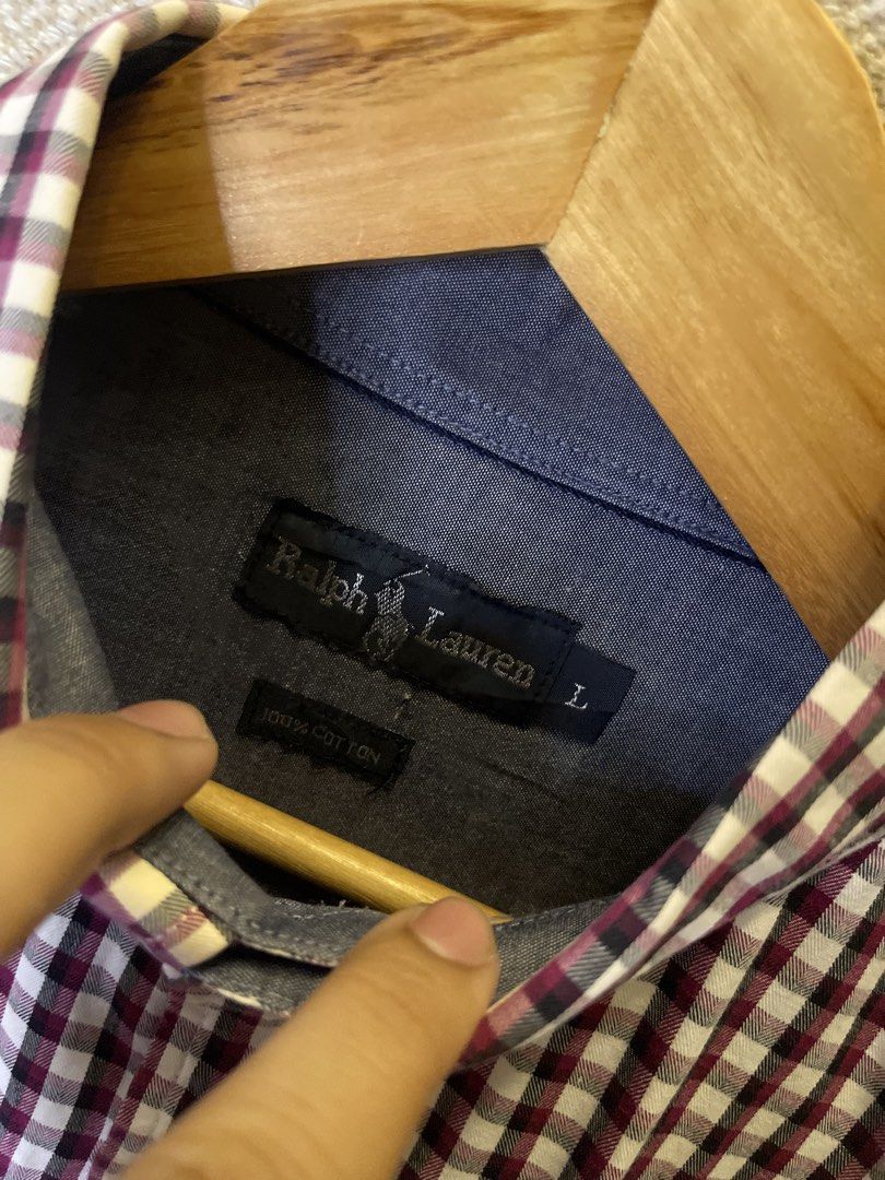Ralph lauren red checkered polo buttondown (Category: Tshirts & Polo Shirts ) located in Manila. Submitted by hypestock_mnl (Listing ID 1467226593, Image 3). Description: - stylish - perfect for casual wear - great fit - in good condition - minimal signs of usage - 9/10 - money worth! - see pics for details/issue.