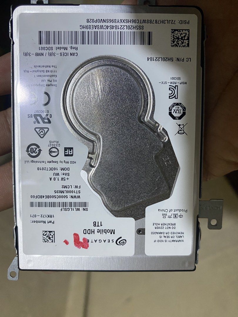 ram and hdd (Category: Computer Parts) located in Quezon City. Submitted by shopnimark (Listing ID 1467357376, Image 2). Description: ram ng laptop isang 4gb isang 8gb wala ko pang test na laptop as is nalang yung hdd 1tb 88 health last check.