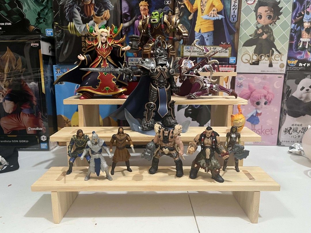 RARE Pop Mart World of Warcraft / Jakks Pacific Warcraft Figures Set (Category: Figurines & Statues) located in Marikina City. Submitted by arcturus16 (Listing ID 1467255618, Image 1). Description: Selling RARE Pop Mart and Jakks Pacific Warcraft figures set for only Php 1,500 .. Figures are authentic, with markings and in pristine condition .. Kael'thas and Silvanas have no base .. Location: Marikina City Meet-Up: Around Marikina City Shipping O
