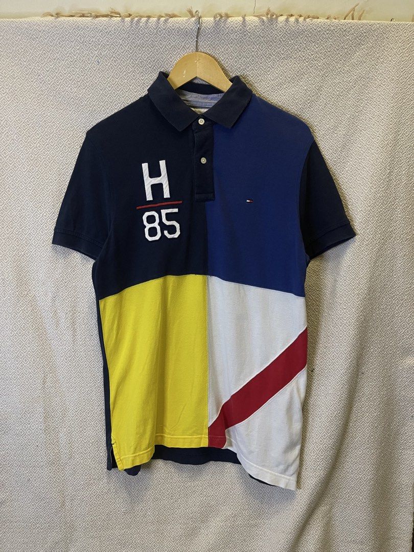 Rare tommy H 85 polo shirt (Category: Tshirts & Polo Shirts ) located in Manila. Submitted by hypestock_mnl (Listing ID 1467202813, Image 1). Description: - stylish - perfect for casual wear - great fit - in good condition - minimal signs of usage - 9/10 - money worth! - see pics for details/issue.