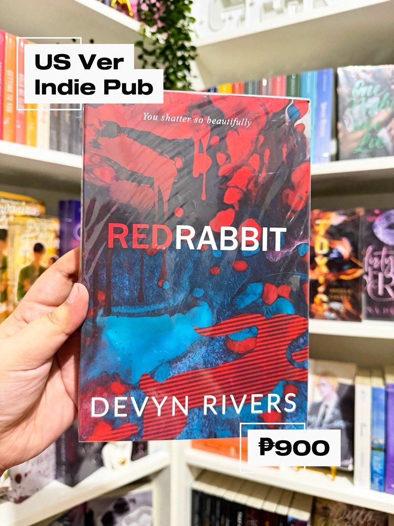 Red Rabbit by Devyn Rivers US Ver Indie Pub (Category: Storybooks) located in Valenzuela. Submitted by collierandcharms (Listing ID 1467283582, Image 1). Description: - Title & Author: Red Rabbit by Devyn Rivers - Edition: US indie-published version - Condition: Brand new, wrapped in protective clear plastic - Format: Standard paperback Can send more pics and videos upon request Will curate gift box with more freebies.