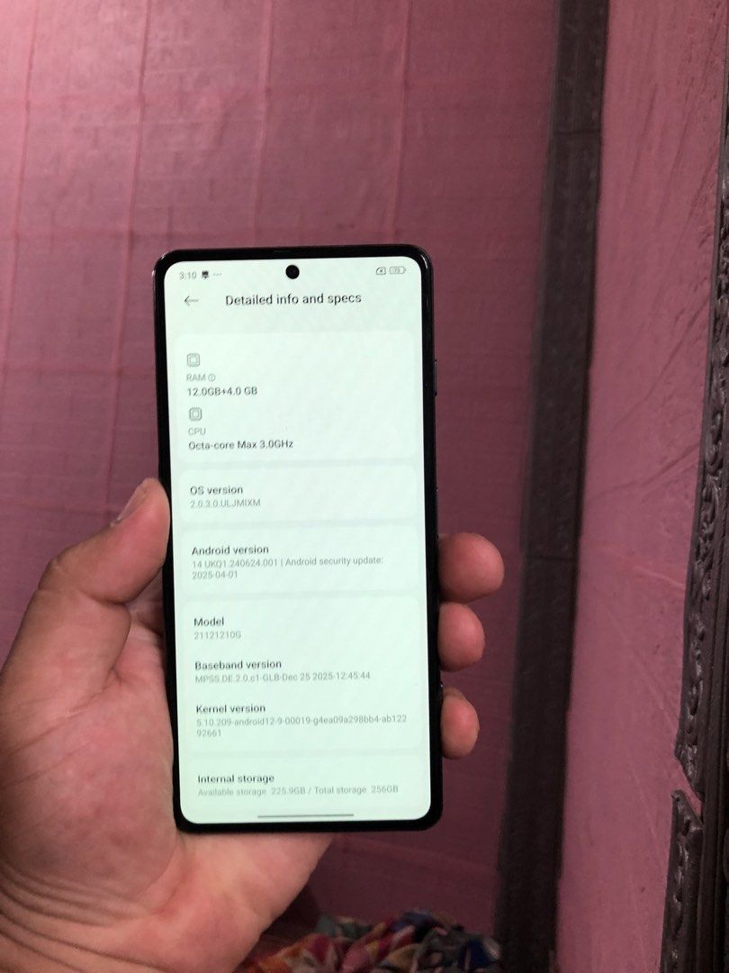 REDMI K50 gaming (Category: Xiaomi) located in Manila. Submitted by jomarbangcola21 (Listing ID 1467330954, Image 3). Description: Makinis and sobrang linis.