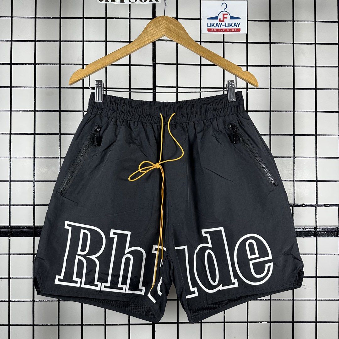 RHUDE SHORTS (Category: Shorts) located in Talavera. Submitted by puppyinsane (Listing ID 1467344705, Image 1). Description: AVAILABLE MEDIUM/LARGE SIZE AUTHENTIC&BRAND NEW MEDIUM WAIST: 15 LENGTH: 17.5 LARGE WAIST: 16 LENGTH: 18 .