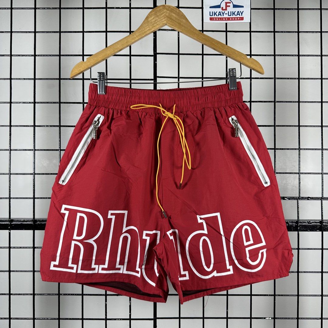 RHUDE SHORTS (Category: Shorts) located in Talavera. Submitted by puppyinsane (Listing ID 1467344932, Image 1). Description: AVAILABLE MEDIUM/LARGE SIZE AUTHENTIC&BRAND NEW MEDIUM WAIST: 15 LENGTH: 17.5 LARGE WAIST: 16 LENGTH: 18 .
