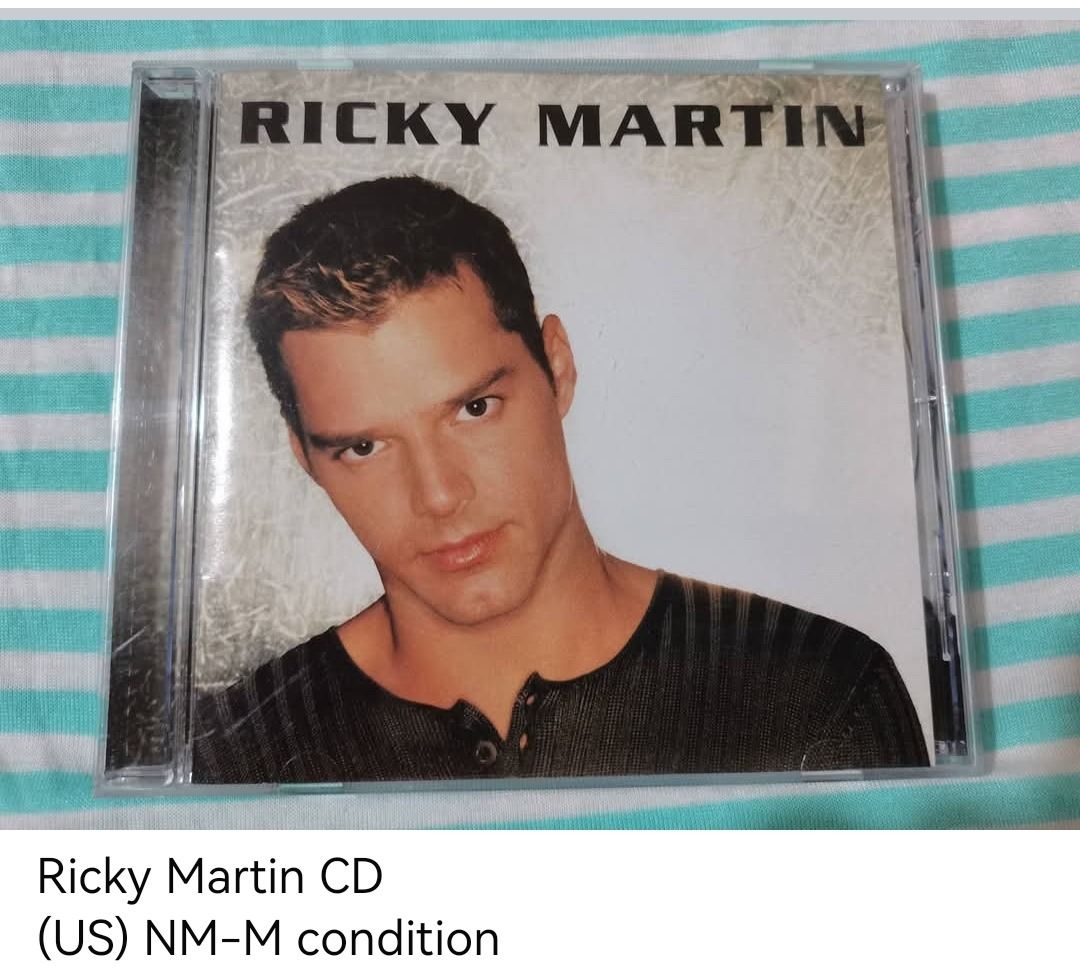 Ricky Martin CD (unsealed) (Category: CDs & DVDs) located in Dangcagan. Submitted by cd_haven5 (Listing ID 1467236033, Image 1). Description: #FORSALE #FORSALE #FORSALE #Authentic #Legit #Original We only sell original items. All items posted are on hand. Please message me for availability of the item/s because the items are also posted on my other online stores. All items are imported unless stated PH. We also accept Pre-orders. Payment Method: 