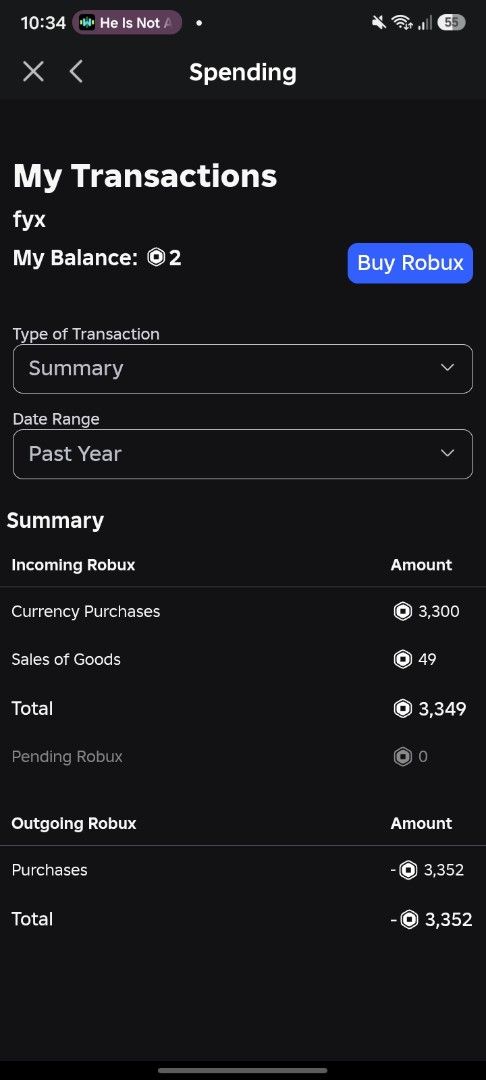Roblox account (Category: Game Gift Cards & Accounts) located in Cebu City. Submitted by xxpeircedprincessxx (Listing ID 1467185220, Image 2). Description: - Roblox Account: @g_xnc - Total Robux Spent: 3,352 Robux - Transfer Status: Ready for immediate transfer - Next Step: Message for login details and secure handover Name your price (I just need money for school) Ask anything about the account!! Not going first because I'm already selling my be