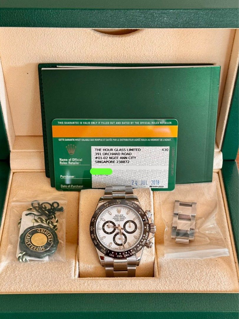 Rolex Daytona Panda 116500LN (Category: Luxury Watches) located in San Juan City. Submitted by luxxtimepieces (Listing ID 1464152999, Image 1). Description: Rolex Daytona Panda Ref 116500LN July 2018 Full complete set With PPF Open for Authentication 🙏 .