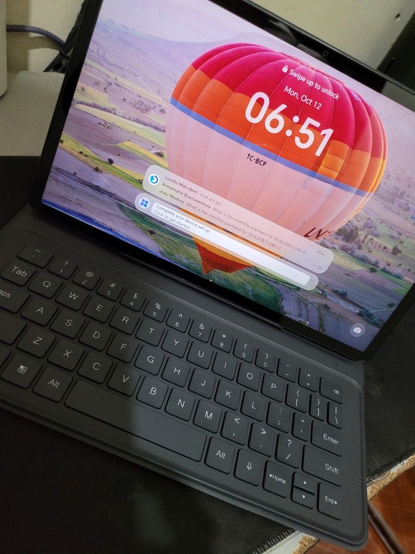 Rush Honor pad x9a 12G Ram (Category: Laptops & Notebooks) located in Manila. Submitted by click2cart26 (Listing ID 1467360894, Image 2). Description: Rush honor pad x9a 11.5 inches Bagong bago lang po hindi pa nagamit binuksan lang para itest 2days old with pen No issue Rfs: bibili ng other unit Location: sampaloc manila near ust.