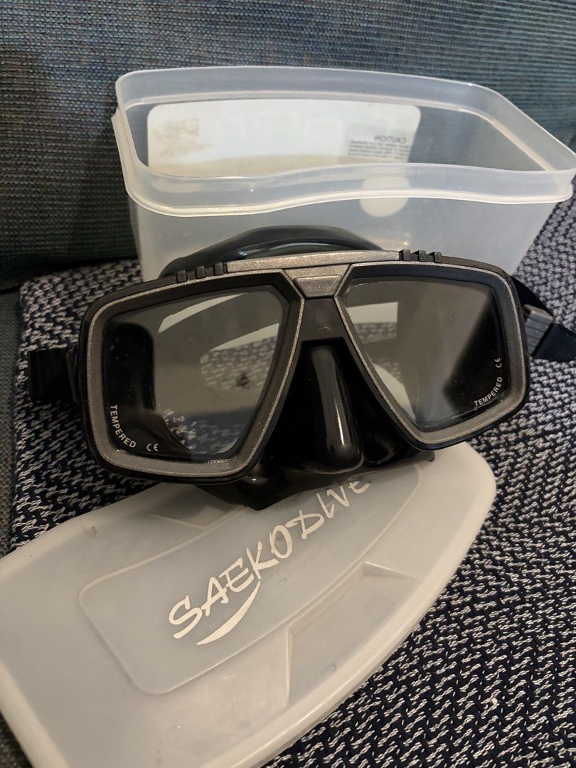 *Saekodive Diving Mask* (Category: Fishing) located in Mandaluyong City. Submitted by localbudol (Listing ID 1467213177, Image 1). Description: .